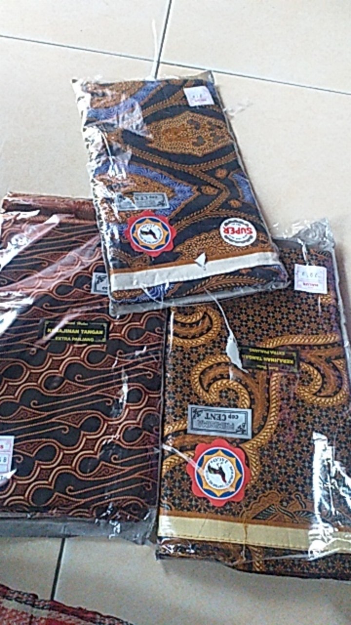 Kain Jarik Batik Solo Cap Cent Printing Halus Panjang Melahirkan Tapih Batik Cap Jago