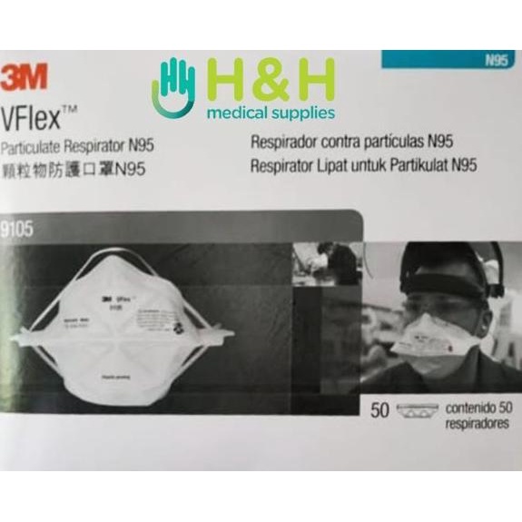 Masker 3m 9105 Vflex Original