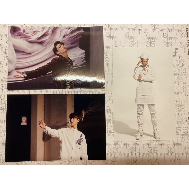BTS Oneul live Photo Jungkook JK Namjoon RM Armypedia Orul postcard