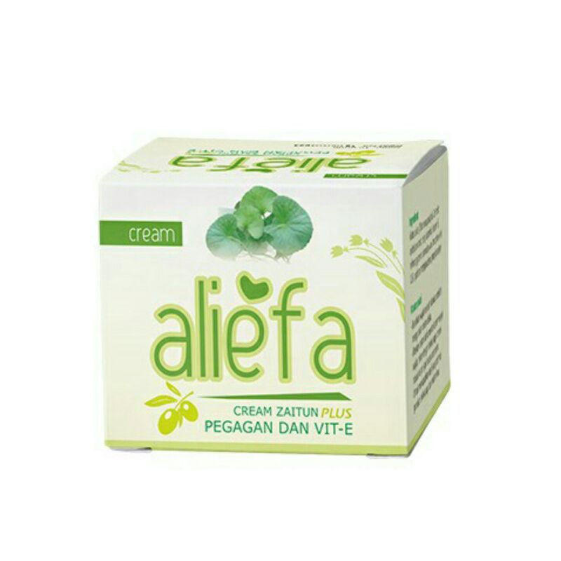 ALIEFA Cream Wajah Zaitun Plus Pegagan dan Vitamin E Krim Pelembab Muka