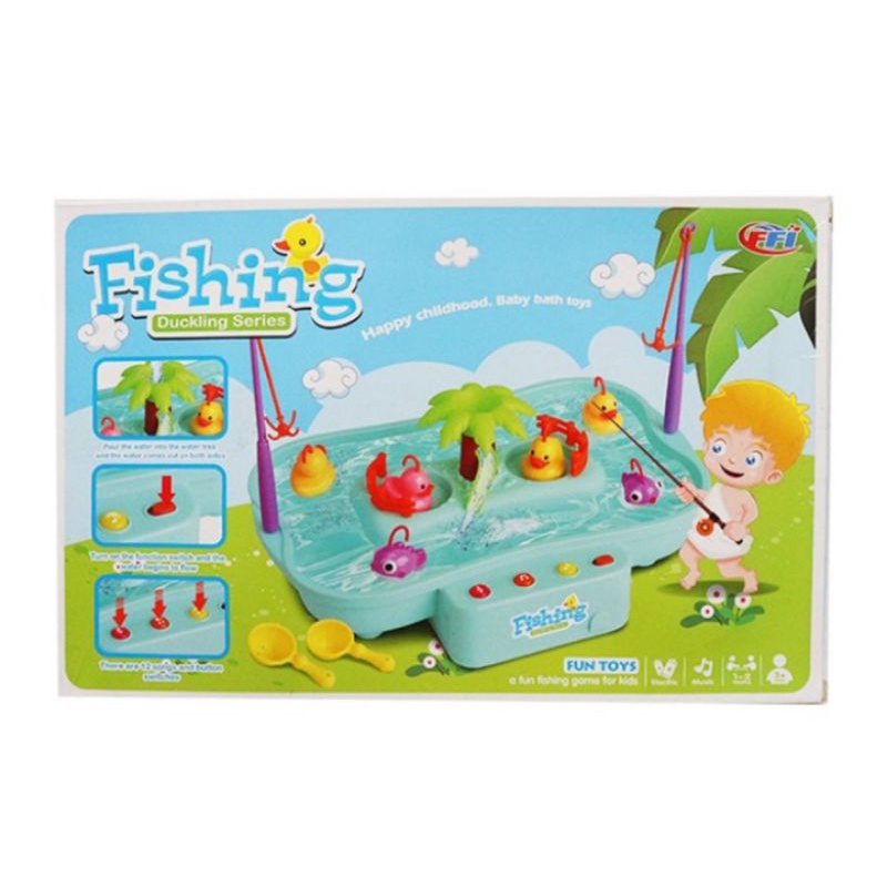 Mainan fishing bebek -Mainan anak kolam Pancing bebek