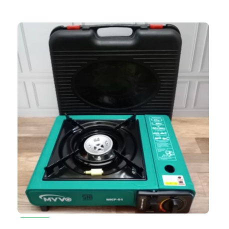 Kompor Portable / Camping 2 In 1 Sanex  (Bisa Gas Elpiji &amp; Gas Kaleng) - SNI