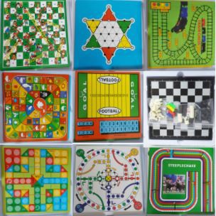 Permainan Keluarga Board Game Magnetic 18 in 1