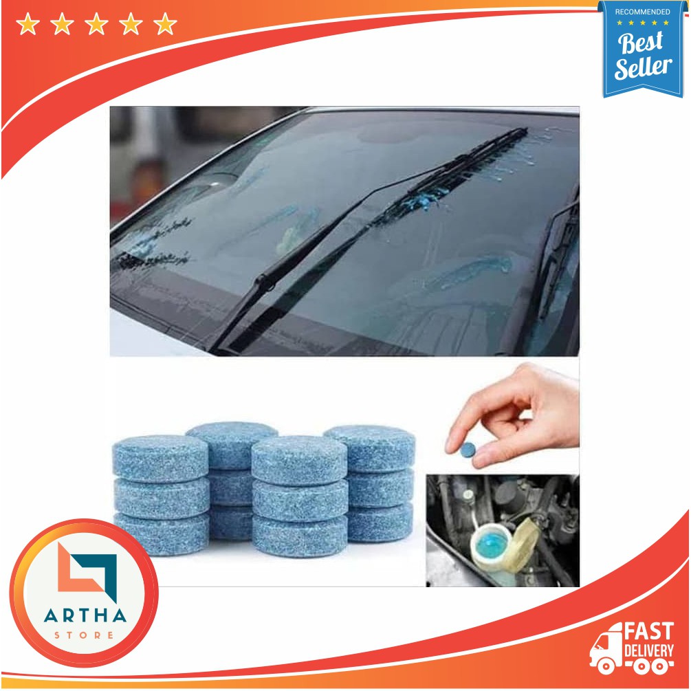 Sabun Pembersih Kaca Mobil Tablet Pembersih Wiper