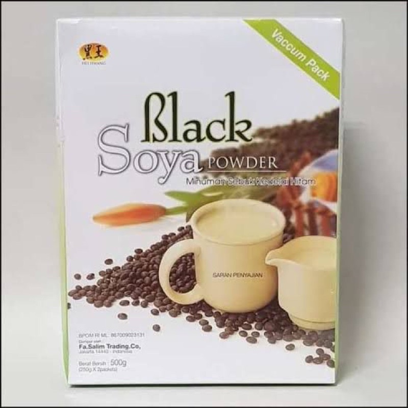 hei hwang black soya powder susu kedelai hitam 500 gr