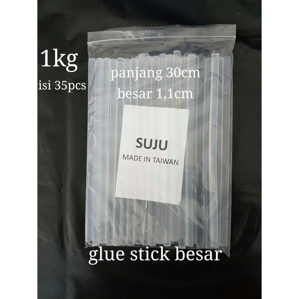 

Asli 1kg lem batangan glue stick besar refill glue gun KS99