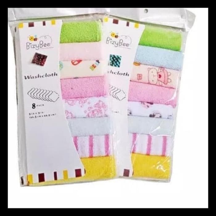 TERMURAAAHH Sapu Tangan Bizy Bee per pack isi 8pc - Sapu Tangan Bizy Bee perpack isi 8pcs