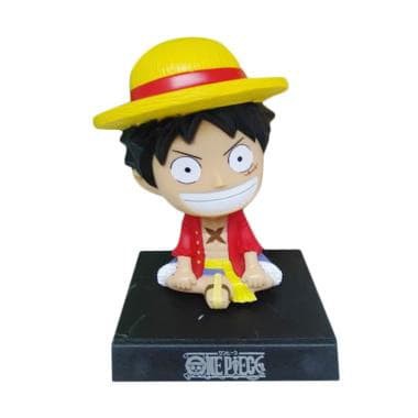 Parling Laris! PAJANGAN DASHBOARD MOBIL LUFFY ONE PIECE DUDUK BONEKA MINIATUR FIGURE Low Price!