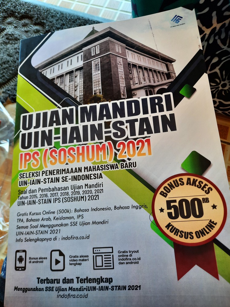 Ujian Mandiri Uin Iain Stain 2021 Soal Spmb Mandiri Ptkin Se Indonesia Shopee Indonesia