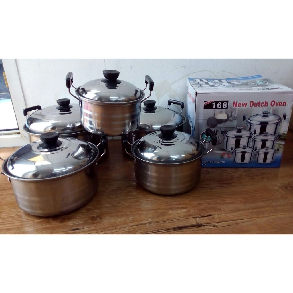 Panci Set New Dutch Oven 10 pcs