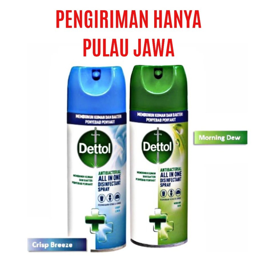 Dettol Anti Bacterial All In One Disinfectant Spray 225 ml Disinfektan