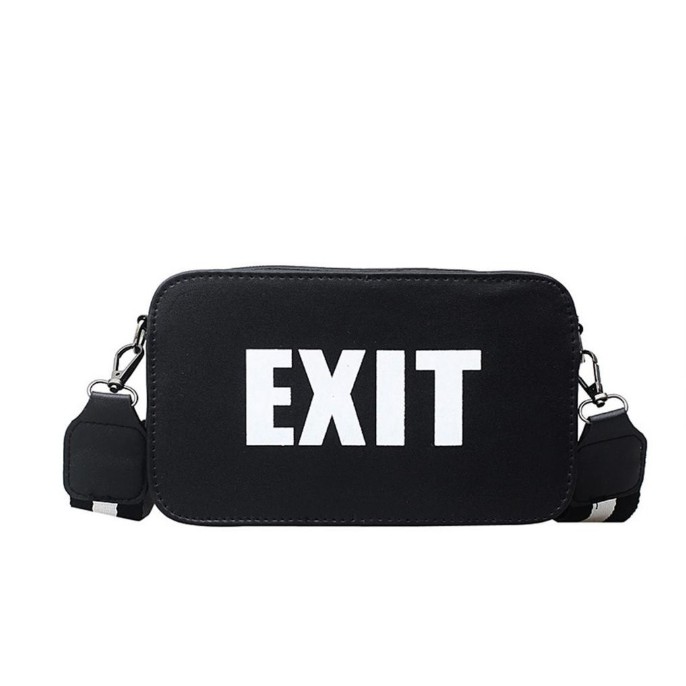LJY28 Tas Selempang Wanita Korea Mini EXIT Shoulder Bag Murah Impor Brand New TKM