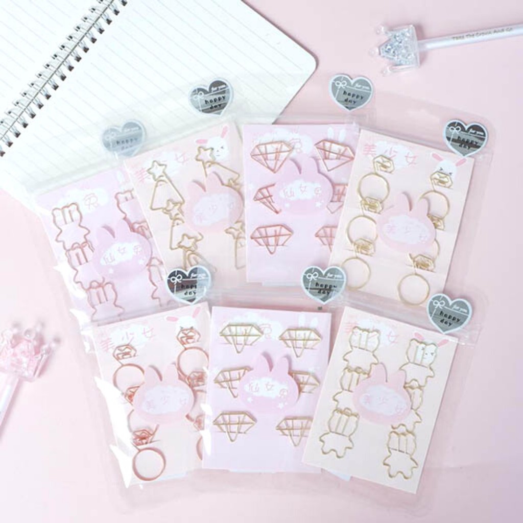 

PAPER CLIP LUCU / BOOKMARK LUCU / BOOKMARK METALLIC
