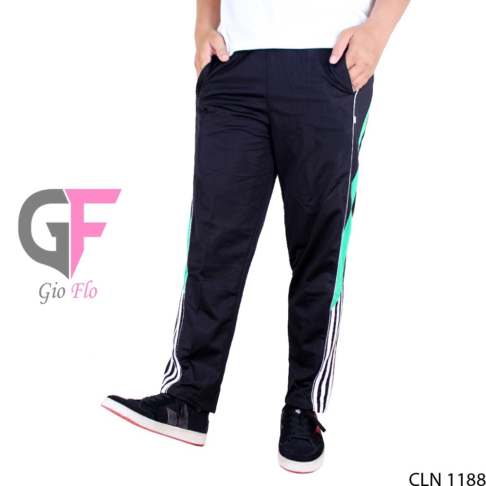 GIOFLO Celana Sporty Training Pria Green / CLN 1188