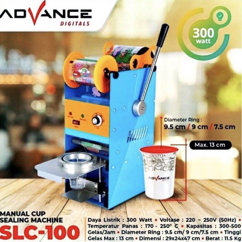 Jual Advance Cup Sealer Mesin Press Gelas Minuman Q Cup Sealer Shopee Indonesia