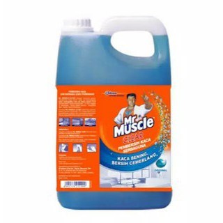 PEMBERSIH KACA MR MUSCLE KACA 4 LITER JERIGEN GLASS CLEANER SERBAGUNA JIRIGEN