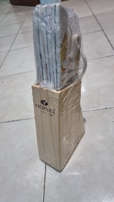 Pisau Set Keramik Vicenza V-919k V 919k