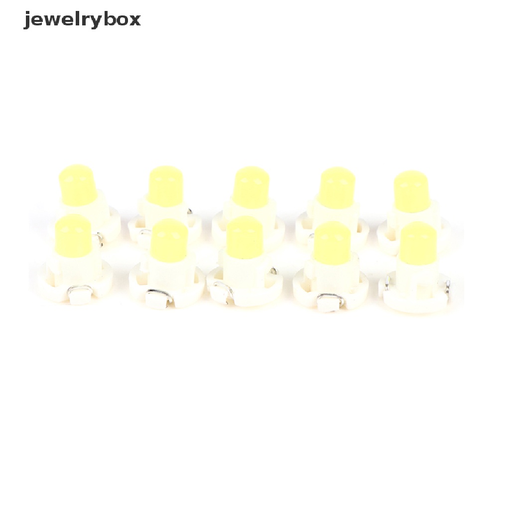 (Box) 10 Pcs Lampu Led T3 T4.2 Cob 12v Untuk Dashboard Mobil