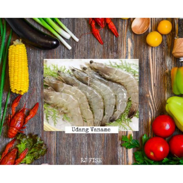 

Udang Vaname Utuh Beku Frozen Shrimp RJ Fish 1kg