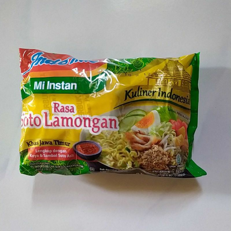 

Indomie Rasa Soto Lamonhan Khas Jawa Timur 80g