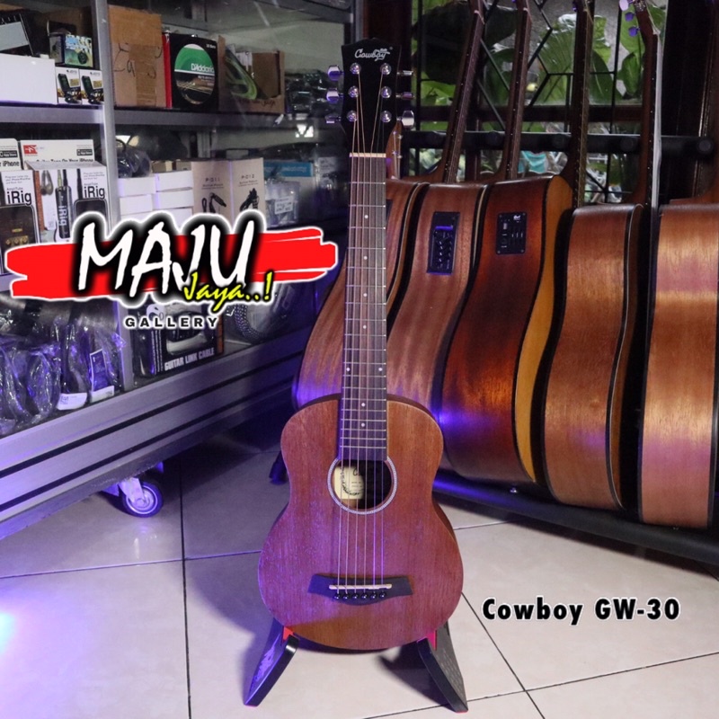 gitar akustik acoustic lele cowboy GW 30 original