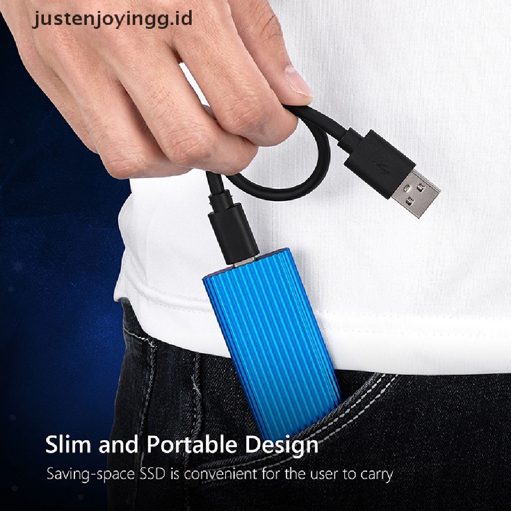 / / Justenjoyingg.id / Mini Portable SSD 1TB 2TB 4TB 8TB Eksternal USB 3.1 Tipe C