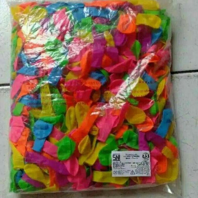 Balon Kecil/ Balon Jari /Balon Air Isi 500 Pcs Murah