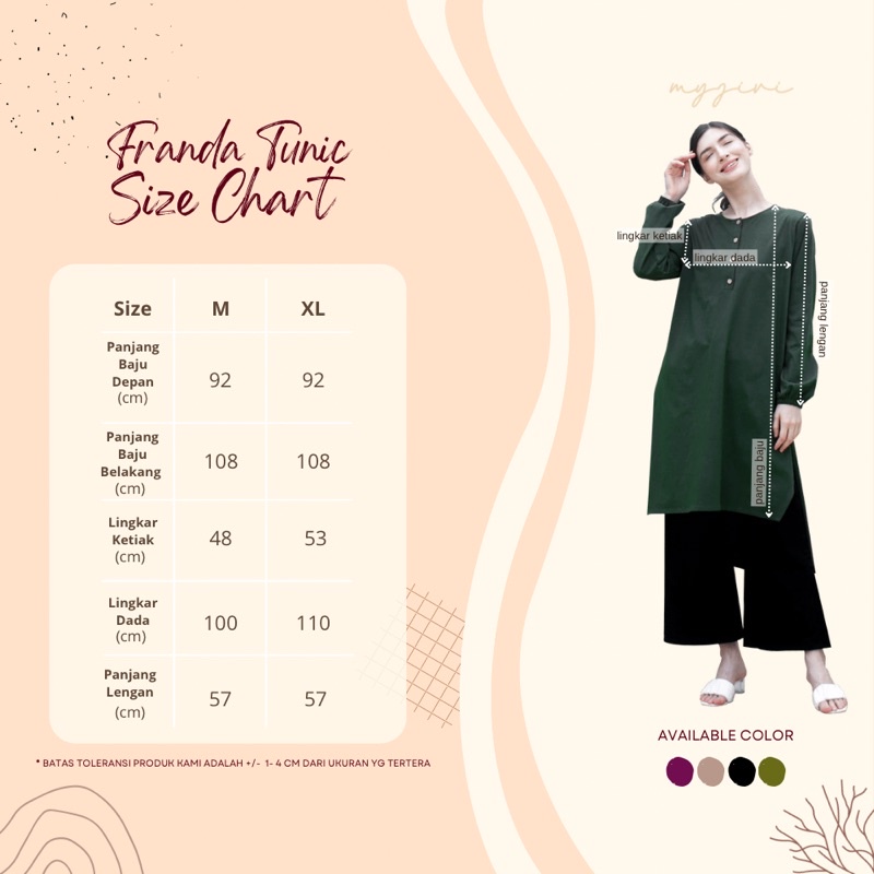 FRANDA TUNIC BY MYJIVI