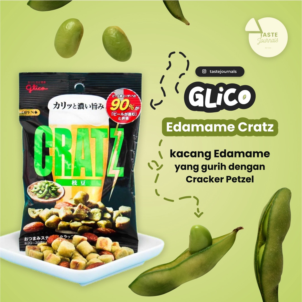 

SNACK JEPANG!!! GLICO Edamame Cratz