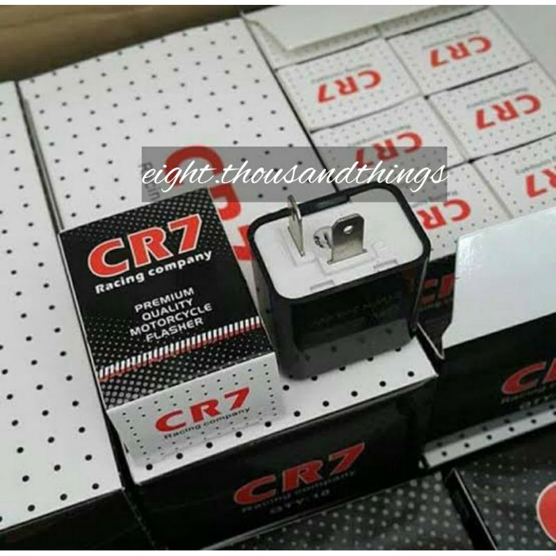 Relay / Flasher Sein model CR7 Universal Lampu Depan Belakang Motor Mobil