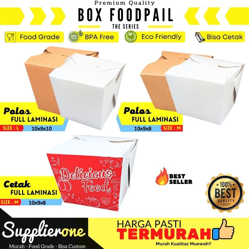 Kemasan Rice Box / Foodpail / Food Pail Box / Kemasan Rice Box / Dus Box Rice Box