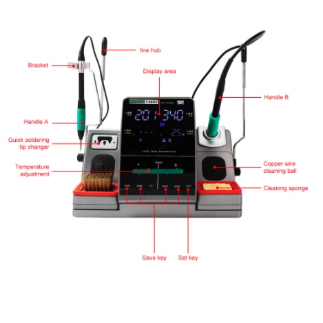 Solder Station SUGON T3602 Free Mata Solder JBC C115 &amp; C210 Original