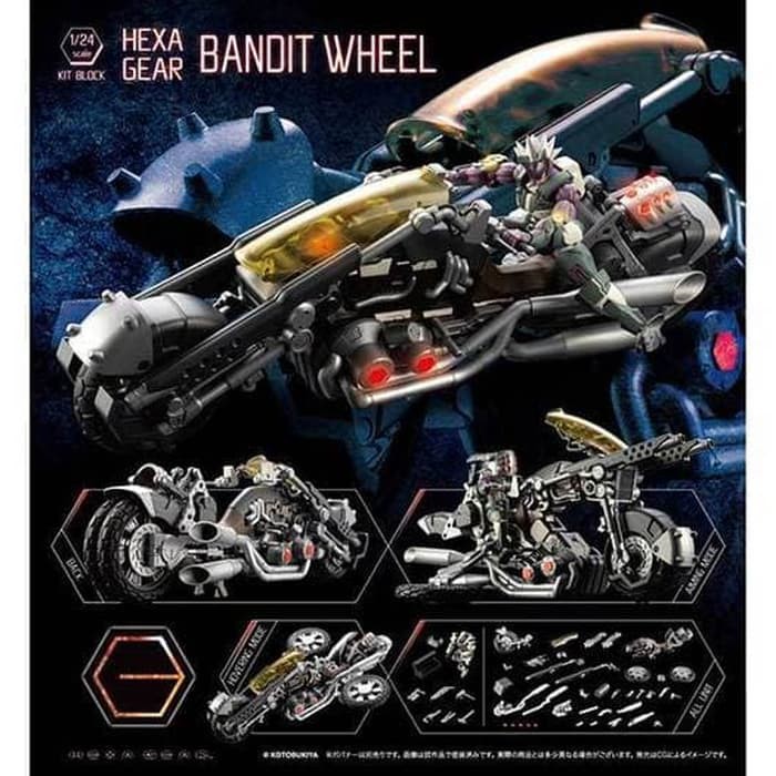 Kotobukiya 1/24 Hexa Gear Bandit Wheel
