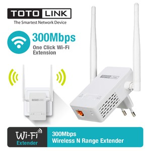 TOTOLINK EX200 Universal Range Extender Repeater Wireless WiFi 300Mbps 2 Antena