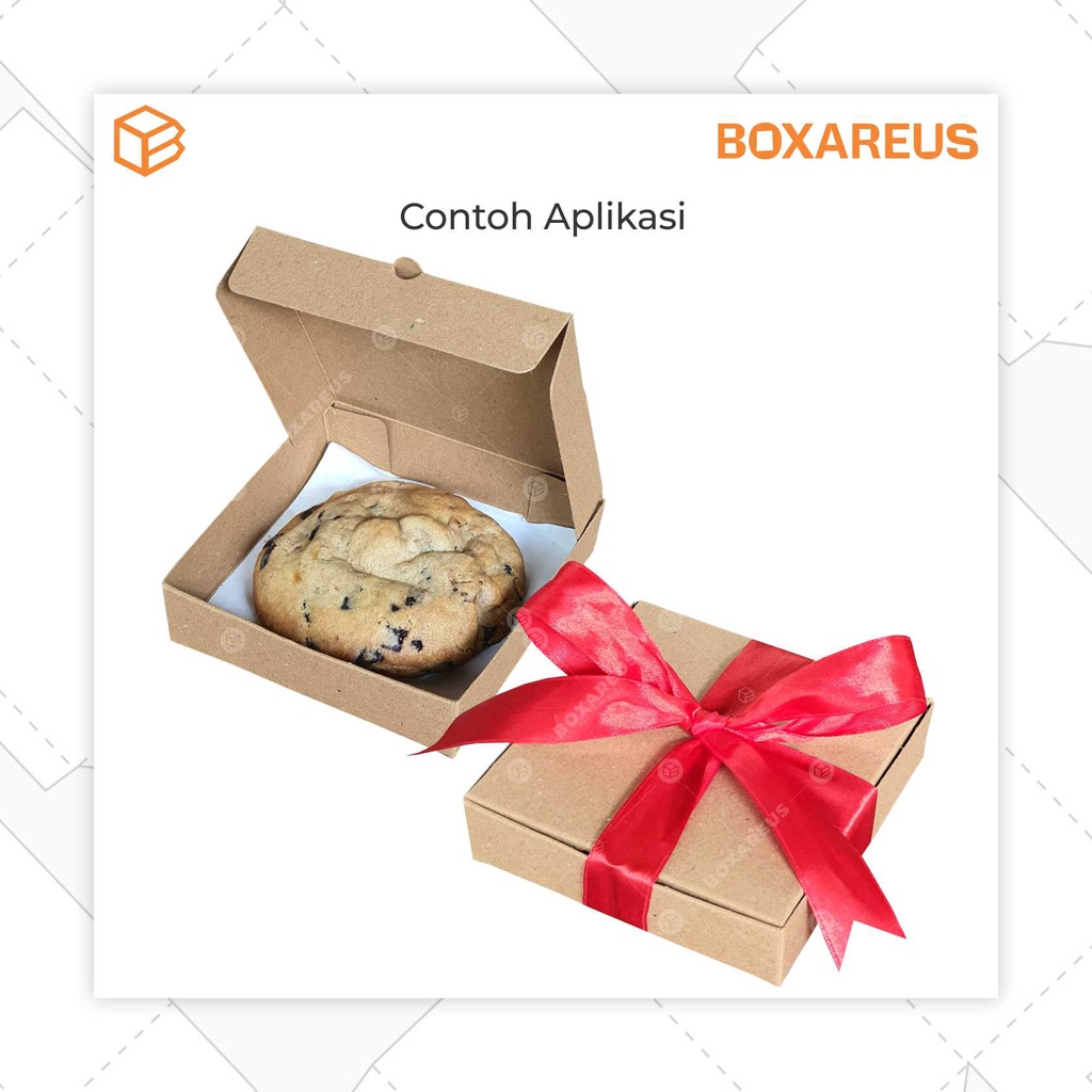 Box Dus Kotak Kemasan, Packaging Masker, Gift Souvenir Hampers Cookies Kue | GB031212