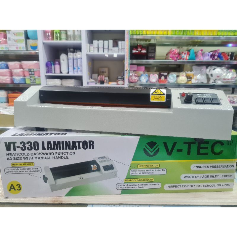 MESIN LAMINATING A3 / MESIN LAMINATOR VT-330