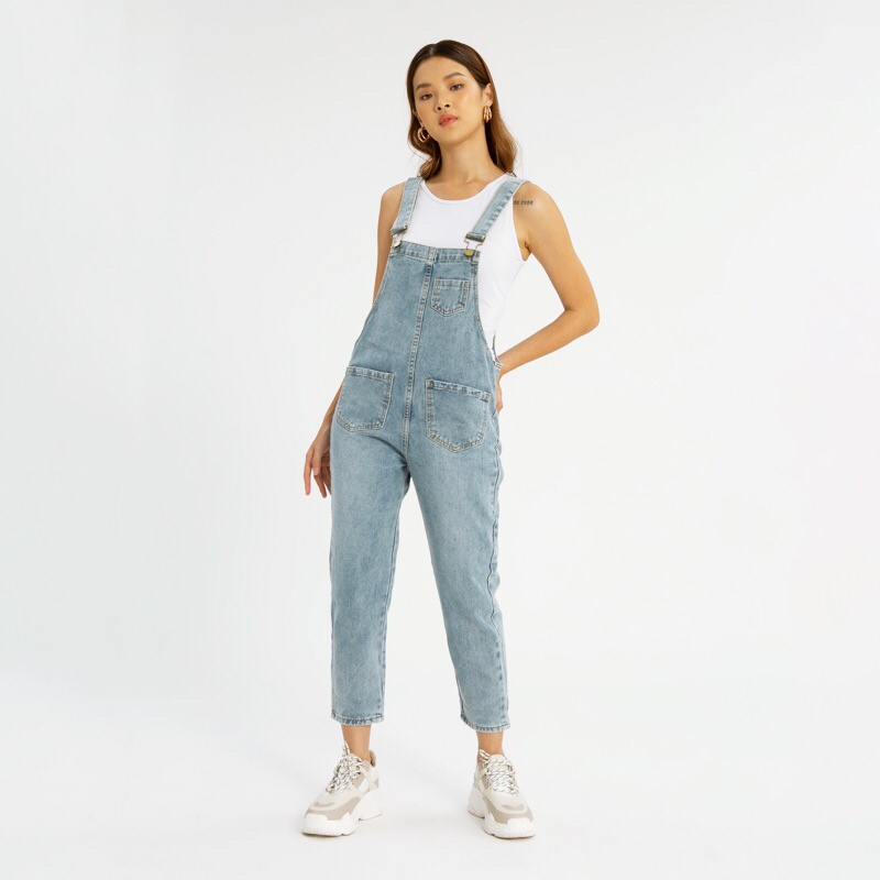 VIERLIN - Jumpsuit jeans 811