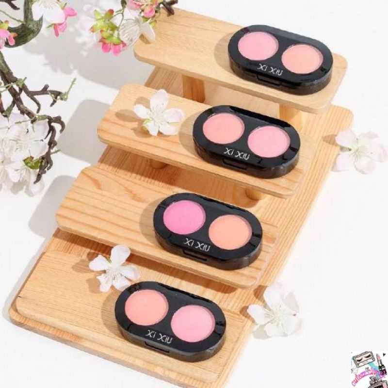 ☃Cutezz_Ching1☃Xi xiu Powder Blush 2In1 - Blush On