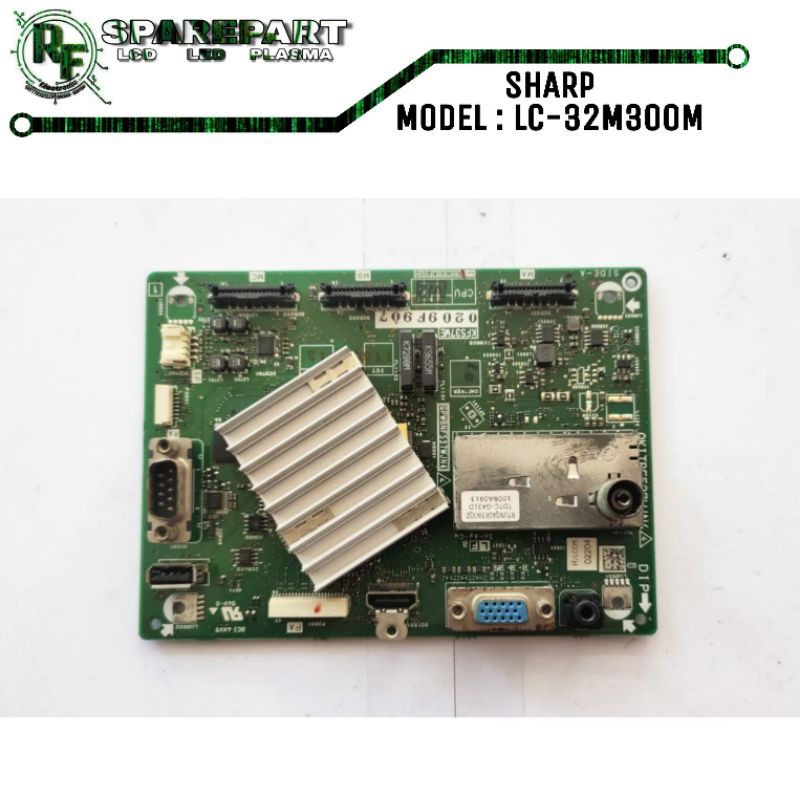 MB TV LCD SHARP LC-32M300M  Mainboard tv led sharp lc 32m300 m