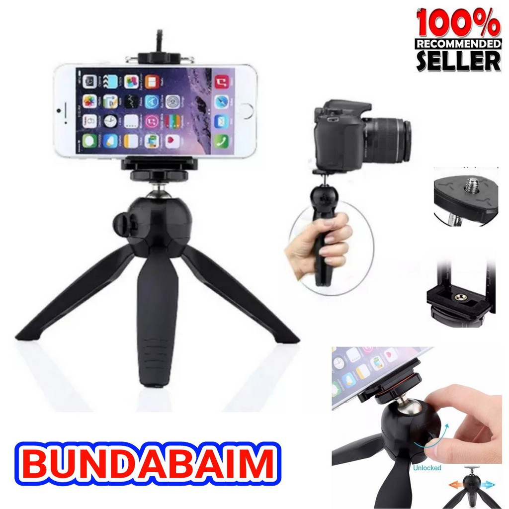 TRIPOD CAMERA YUNTENG MINI YT-228 / YT228 / TRIPOD SELFIE YT 228 SB