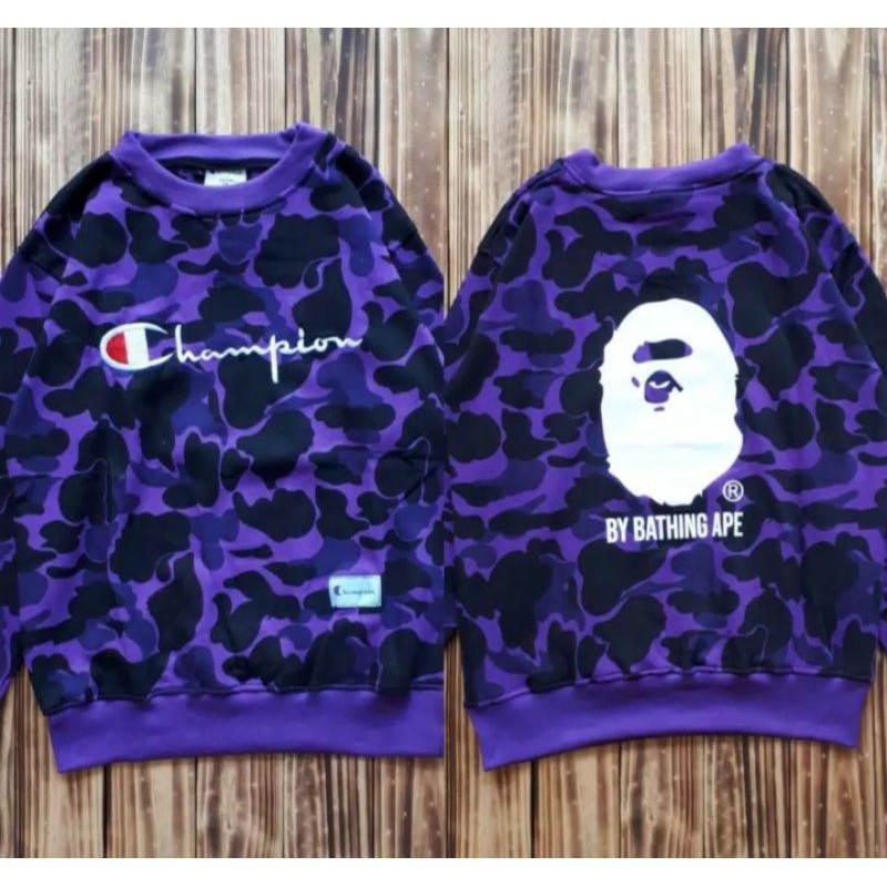 Struggleman.id - CREWNECK CHAMPION CAMO / Hoodie Distro / Sweater Distro