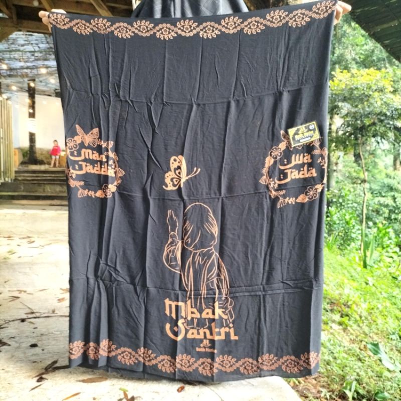 SARUNG SANTRI WANITA TERBARU ALA SANTRI BAHAN RAYON HALUS &amp; ADEM MOTIF CAPUNG BATIK HARISA