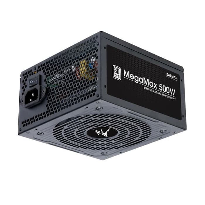 Power Supply Zalman 500W MegaMax - 80Plus 230V EU - Garansi 3 Tahun