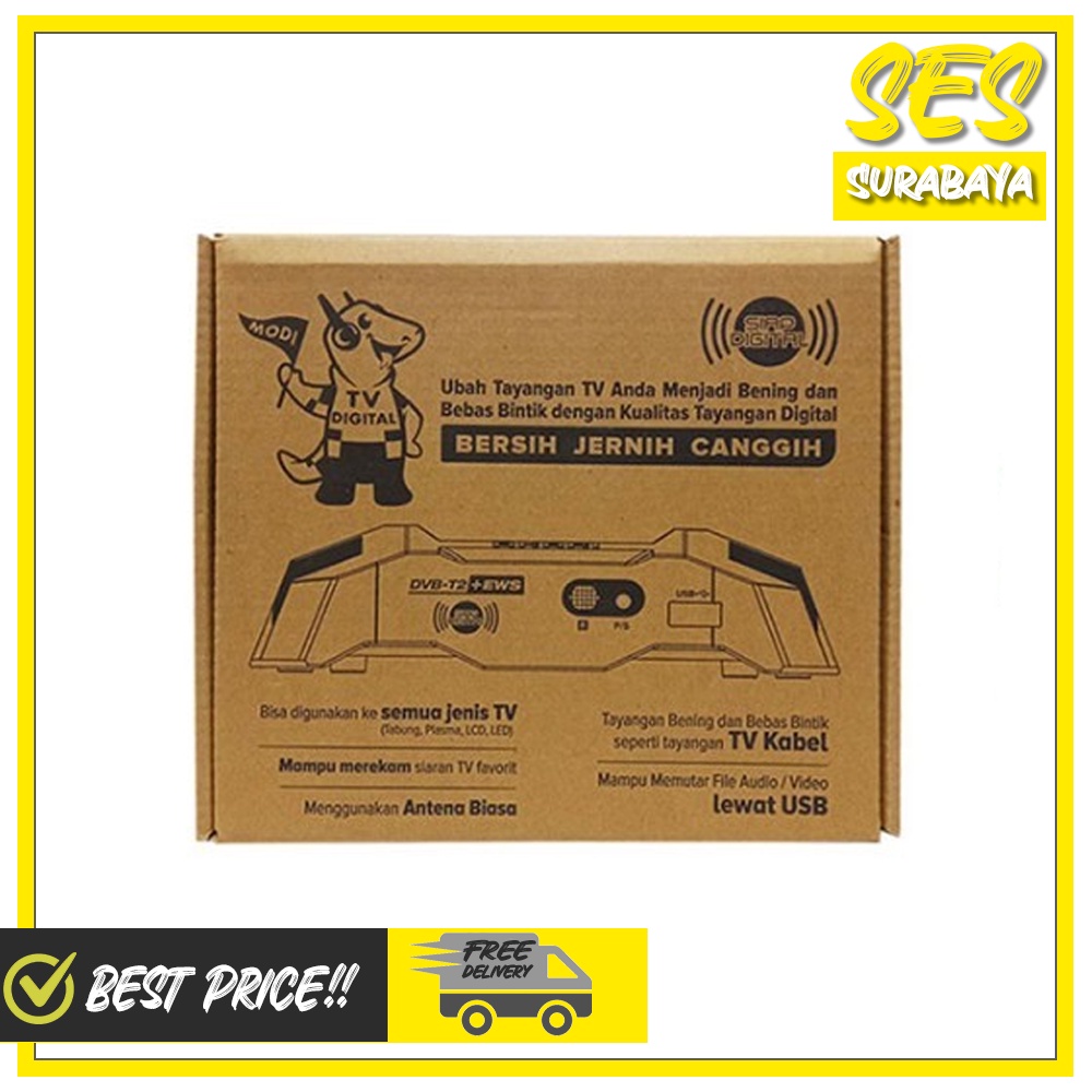 SES Set Top Box TV Digital Akari ADS-525 STB DVB-T2 DVBT2 Top Quality