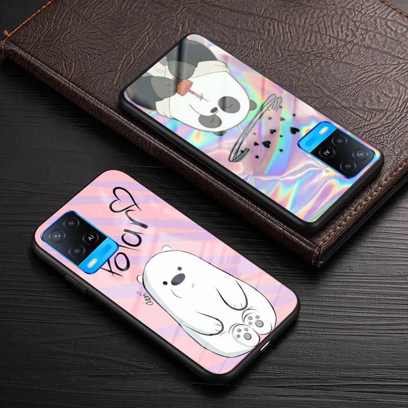 Case Kilau Glossy For Oppo A54 [SK 02] | case Lucu | Case A54 | Casing Hp A54| Casing Hp A54 | Kesin