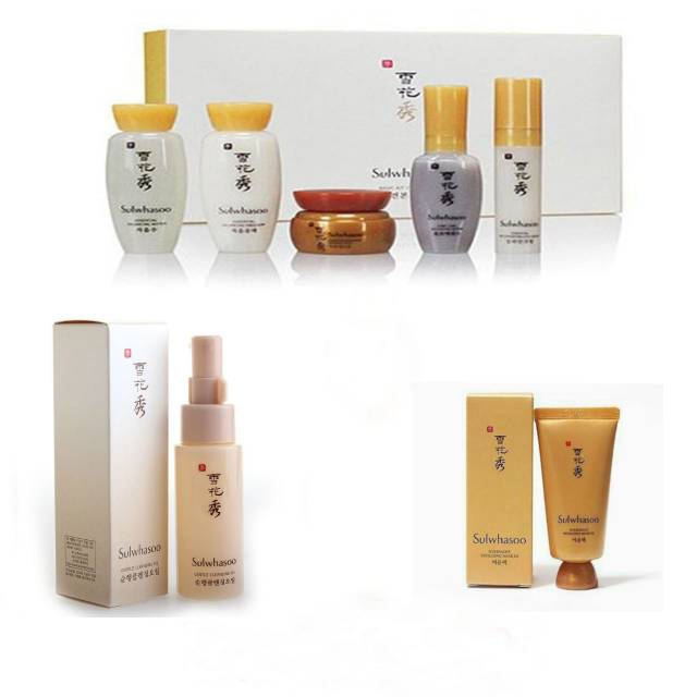 Sulwhasoo New Basic Kit - Sulwhasoo Gentle Cleansing foam - Sulwhasoo overnight Vitalizing Mask Ex