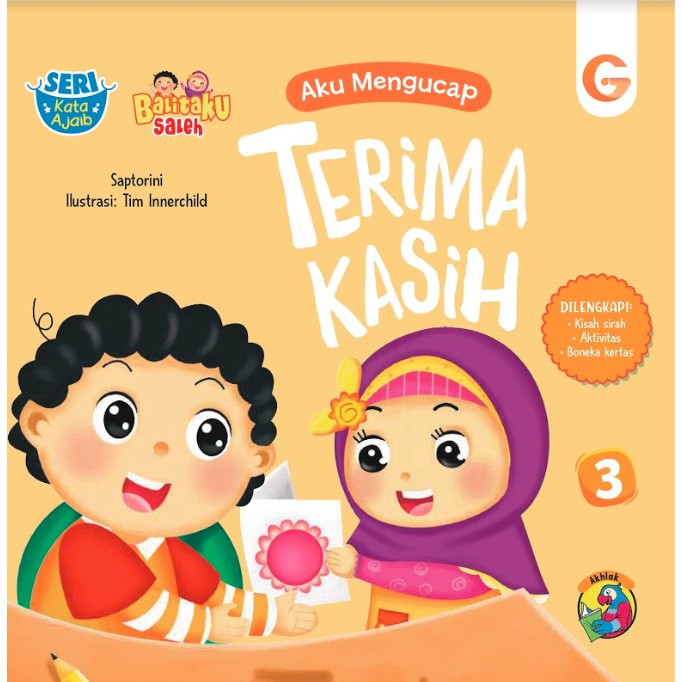 Buku Anak Seri Kata Ajaib Aku Mengucap Terima Kasih Shopee Indonesia