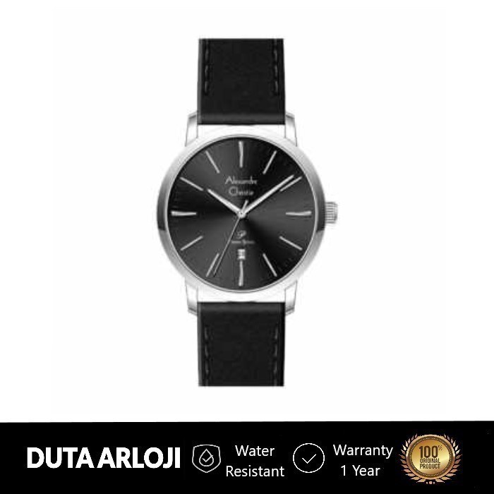 Alexandre Christie AC 1028 MD LSSBA Analog Men Leather