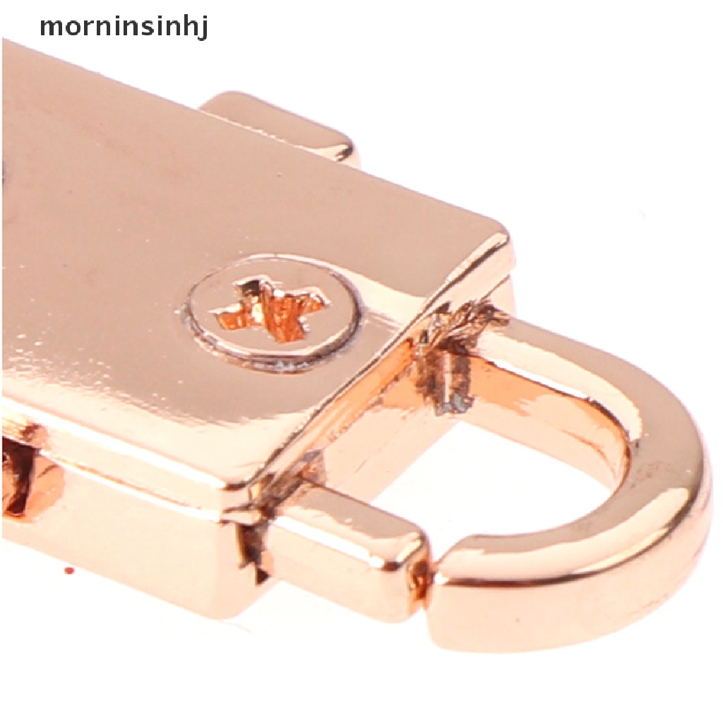 Mornin 4pcs Klip Gesper Metal Adjustable Untuk Tas Handbag