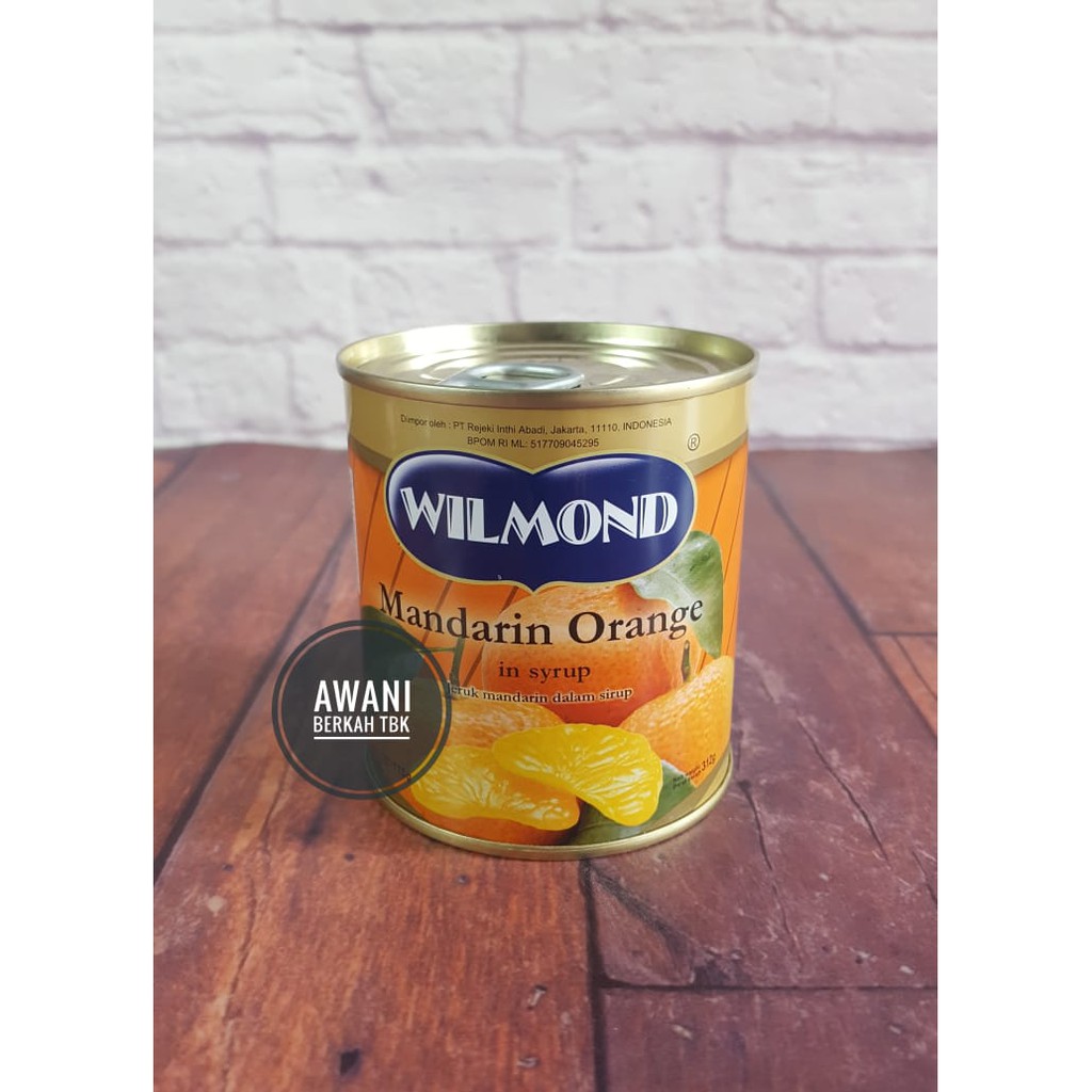 

WILMOND 175GR MANDARIN ORANGE (BUAH JERUK MANDARIN DALAM SIRUP)
